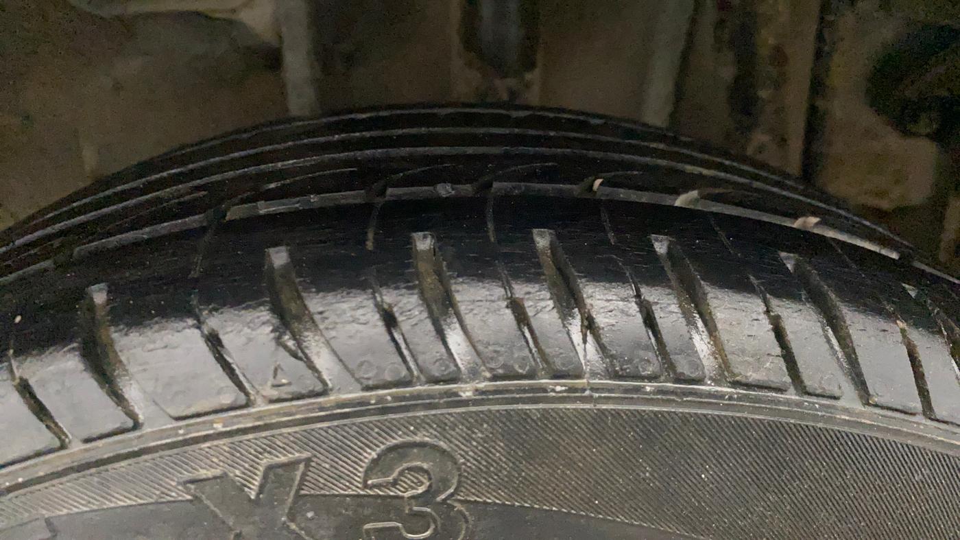 2018 Tata Tiago XT PETROL, Petrol, Manual, 1,41,067 km, Left Rear Tyre Tread