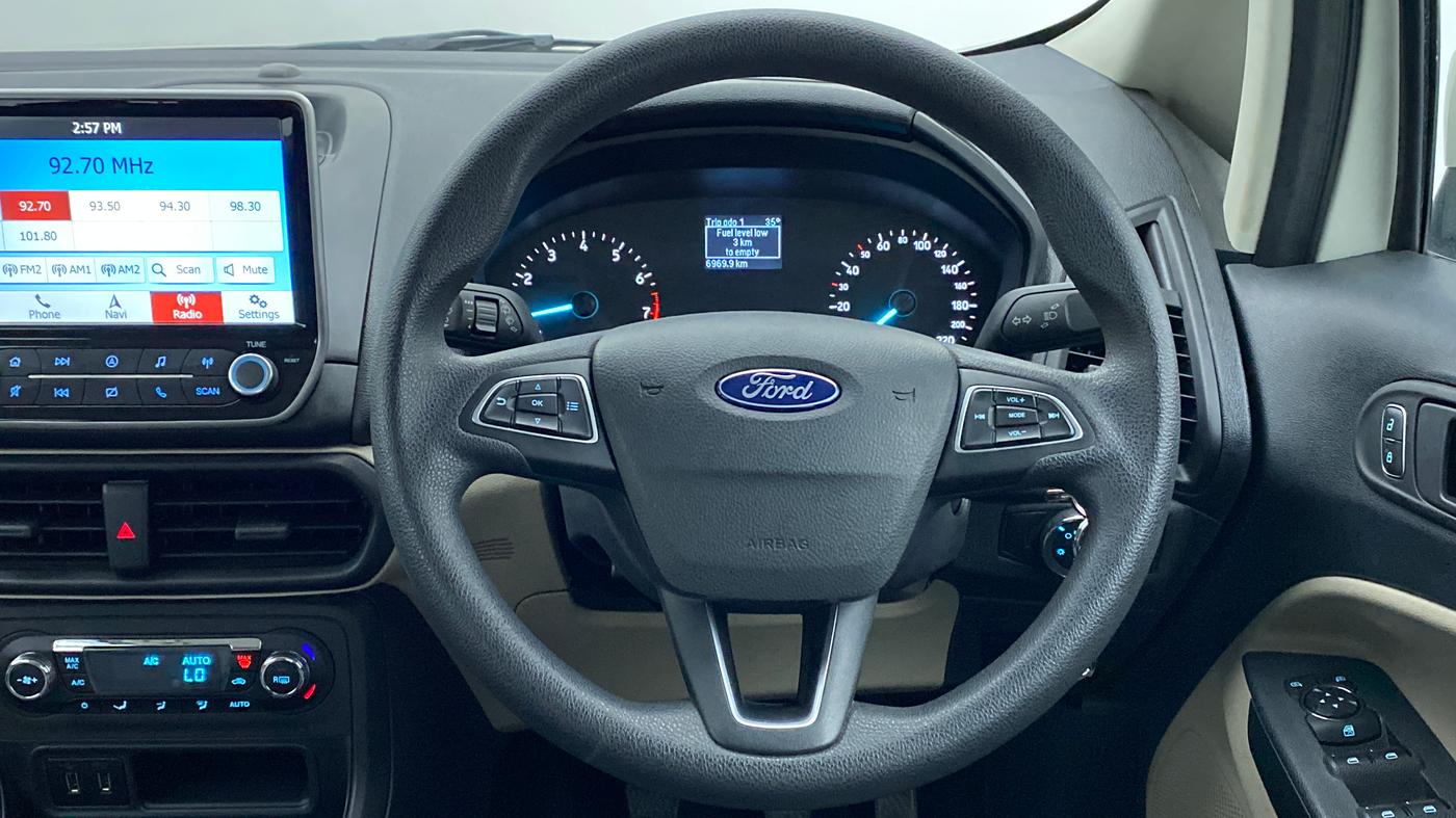 2020 Ford Ecosport 1.5 TREND TI VCT, Petrol, Manual, 7,051 km, Steering Wheel Close Up