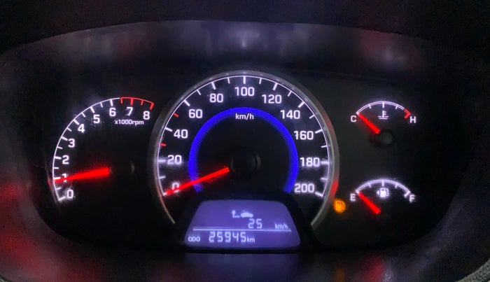 2016 Hyundai Grand i10 ASTA (O) 1.2 KAPPA VTVT, Petrol, Manual, 25,937 km, Odometer Image