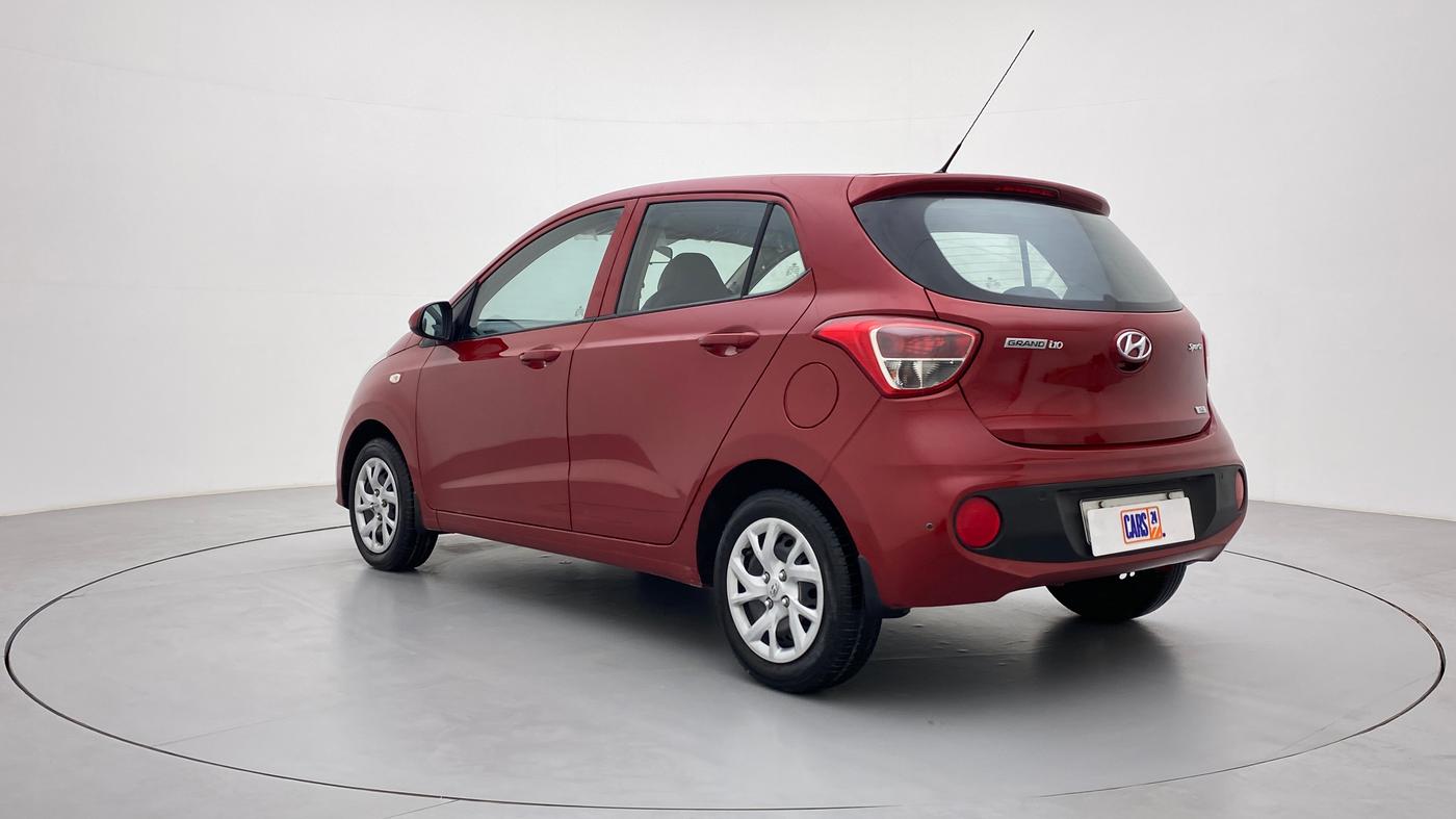 2018 Hyundai Grand i10 SPORTZ 1.2 KAPPA VTVT, Petrol, Manual, 19,867 km, Left Back Diagonal