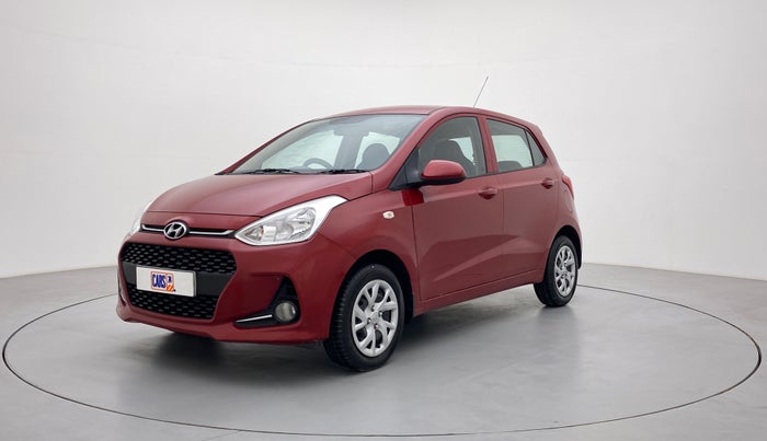 2018 Hyundai Grand i10 SPORTZ 1.2 KAPPA VTVT, Petrol, Manual, 19,867 km, Left Front Diagonal