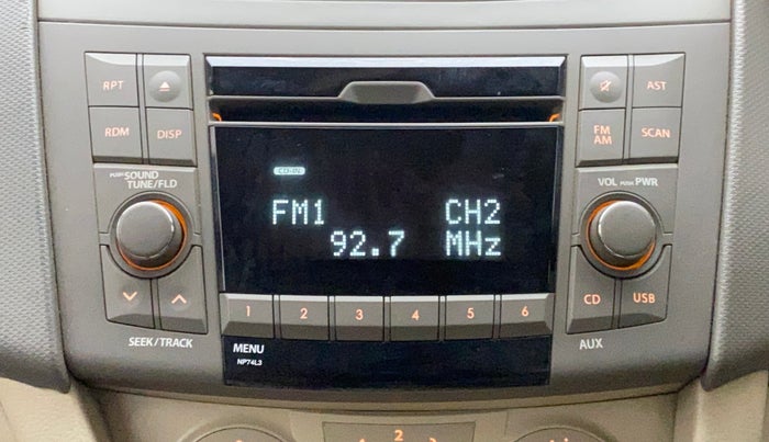2013 Maruti Ertiga ZDI, Diesel, Manual, 1,06,412 km, Infotainment System