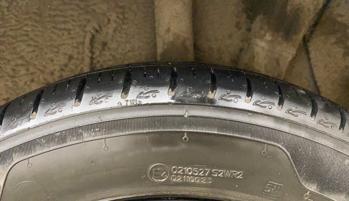 2024 Hyundai AURA SX PLUS 1.2 AMT, Petrol, Automatic, 13,194 km, Left Rear Tyre Tread