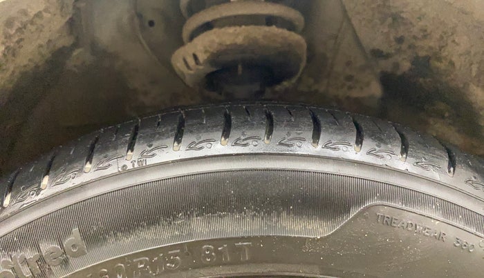 2024 Hyundai AURA SX PLUS 1.2 AMT, Petrol, Automatic, 13,194 km, Right Front Tyre Tread