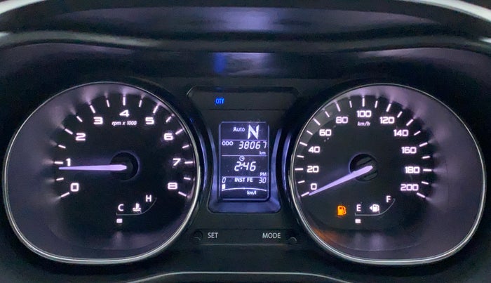 2018 Tata NEXON XZA PLUS PETROL DUAL TONE, Petrol, Automatic, 38,067 km, Odometer Image
