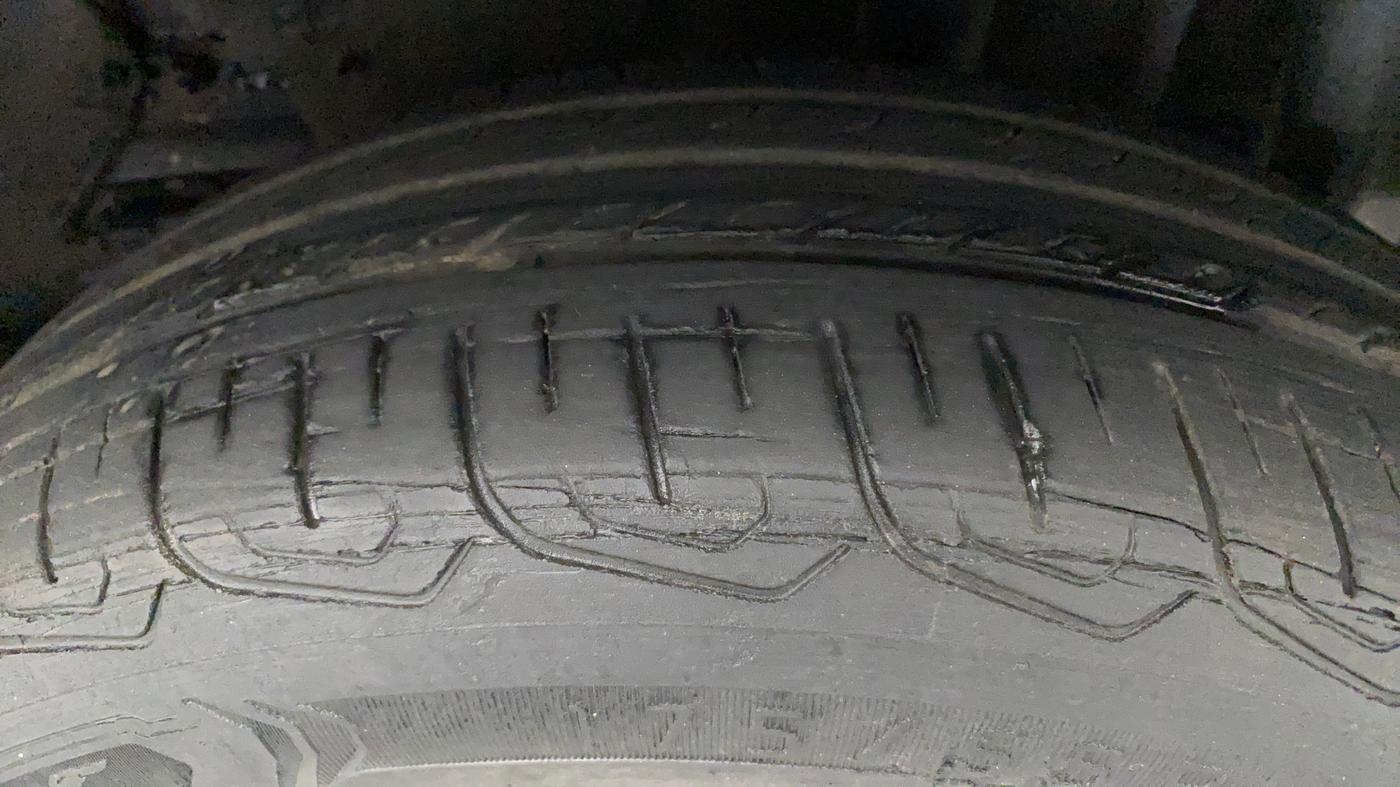 2020 Tata TIGOR XMA PETROL, Petrol, Automatic, 20,764 km, Left Rear Tyre Tread