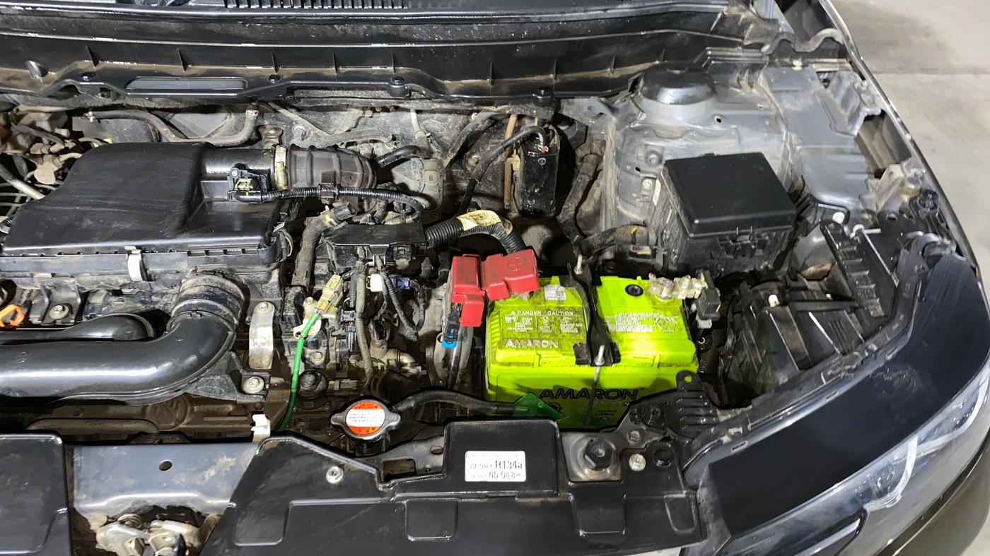 2024 Maruti BREZZA ZXI + AT SMART HYBRID DUAL TONE, Petrol, Automatic, 47,475 km, Engine View - Left
