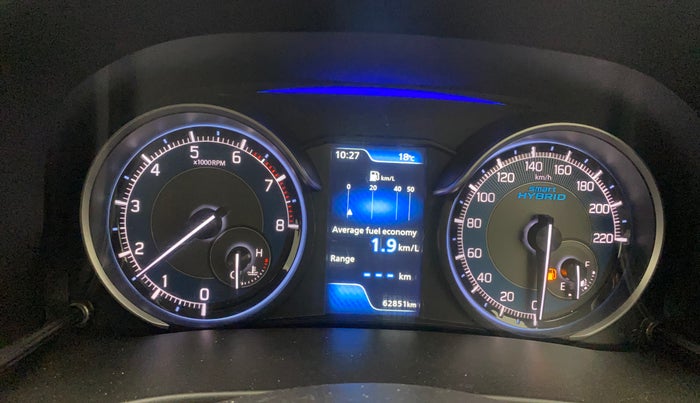 2022 Maruti XL6 ALPHA MT, Petrol, Manual, 62,851 km, Odometer Image