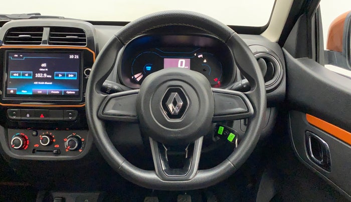 2019 Renault Kwid CLIMBER 1.0 (O), Petrol, Manual, 39,297 km, Steering Wheel Close Up