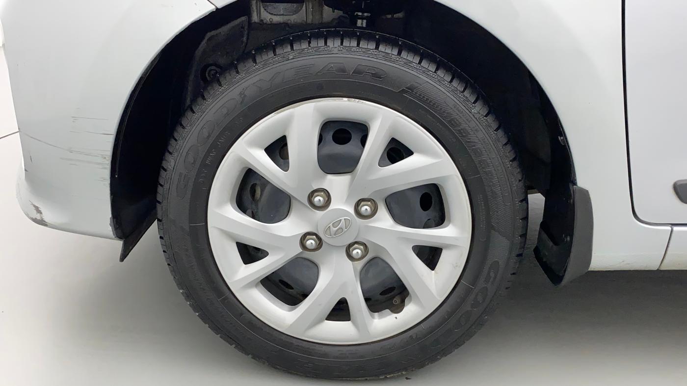 2019 Hyundai Grand i10 SPORTZ 1.2 KAPPA VTVT, Petrol, Manual, 11,686 km, Left Front Wheel