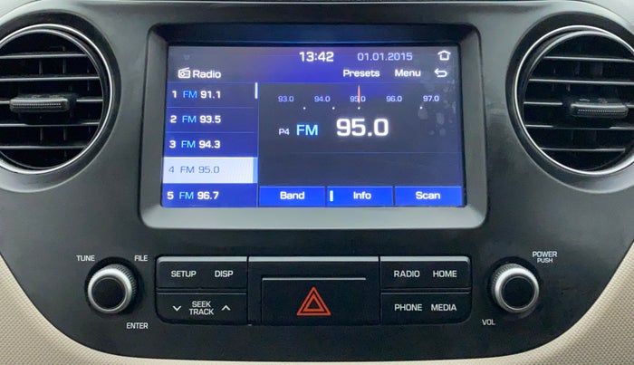 2019 Hyundai Grand i10 SPORTZ 1.2 KAPPA VTVT, Petrol, Manual, 11,686 km, Infotainment System