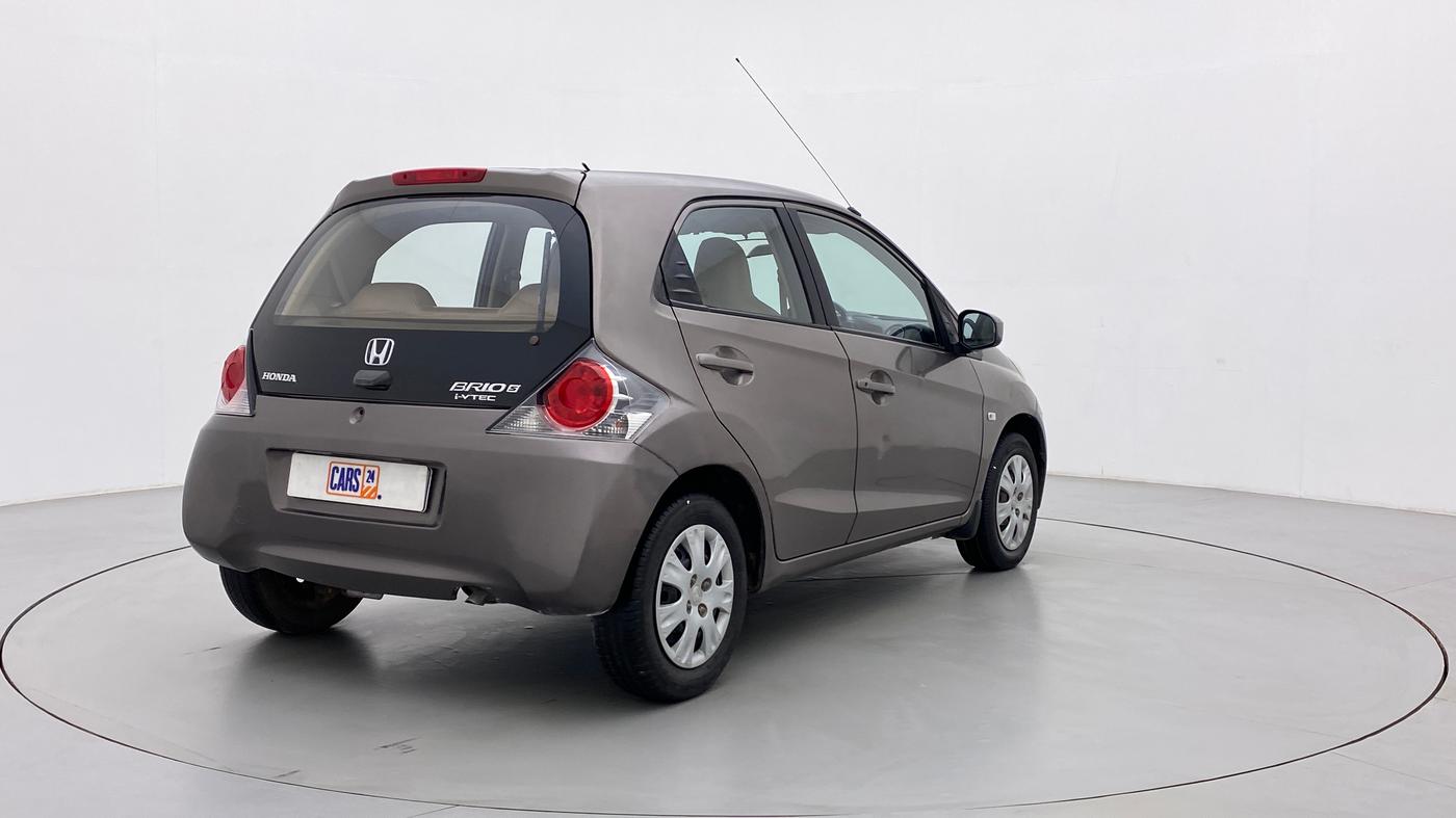 2013 Honda Brio 1.2 S MT I VTEC, Petrol, Manual, 59,739 km, Right Back Diagonal