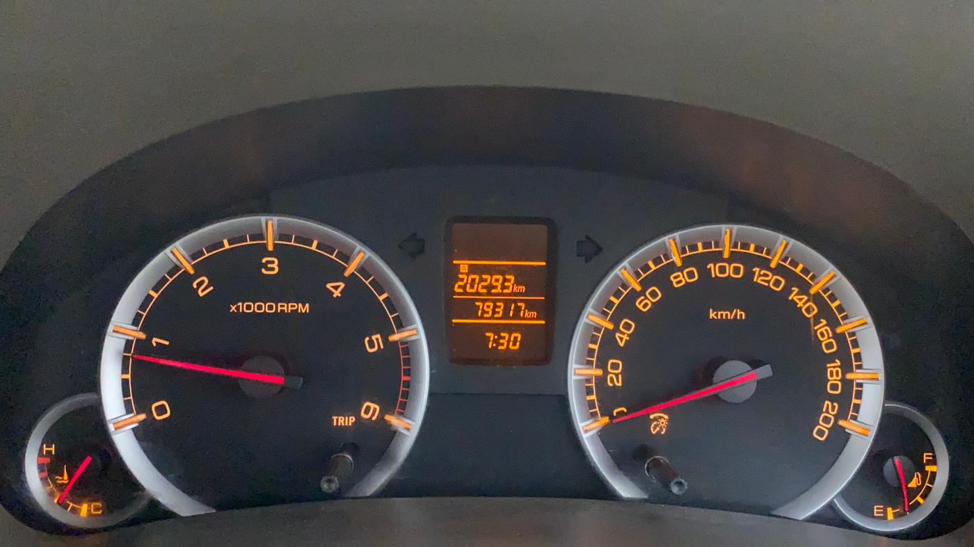 2012 Maruti Ertiga VDI, Diesel, Manual, 79,317 km, Odometer Image