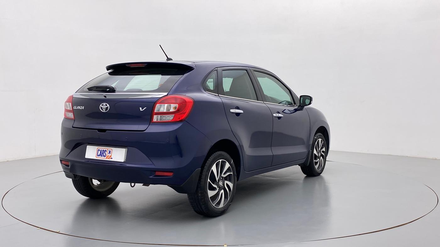 2019 Toyota Glanza V MT PETROL, Petrol, Manual, 8,415 km, Right Back Diagonal