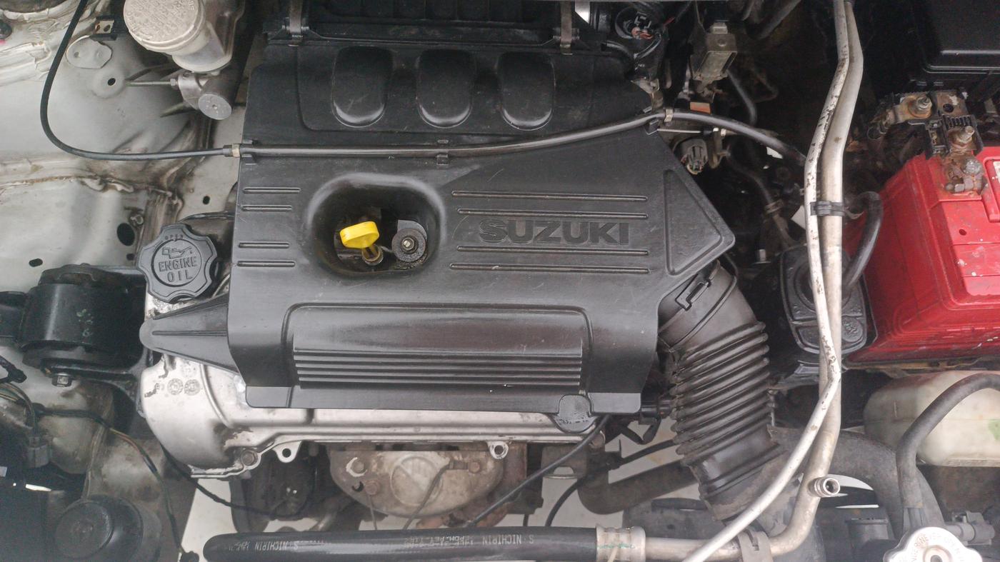 2015 Maruti Wagon R 1.0 LXI, Petrol, Manual, 1,05,123 km, Engine View