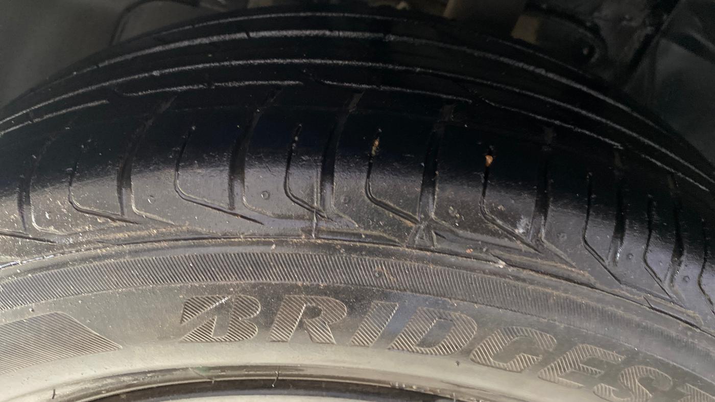 2023 Tata NEXON  XZ Plus LUXS Jet, Petrol, Manual, 33,834 km, Left Front Tyre Tread
