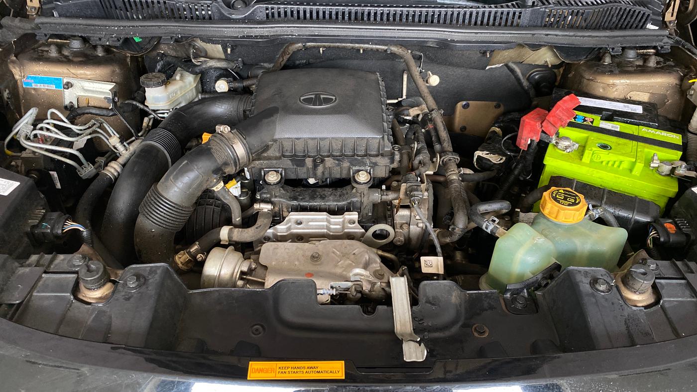2023 Tata NEXON  XZ Plus LUXS Jet, Petrol, Manual, 33,834 km, Engine View