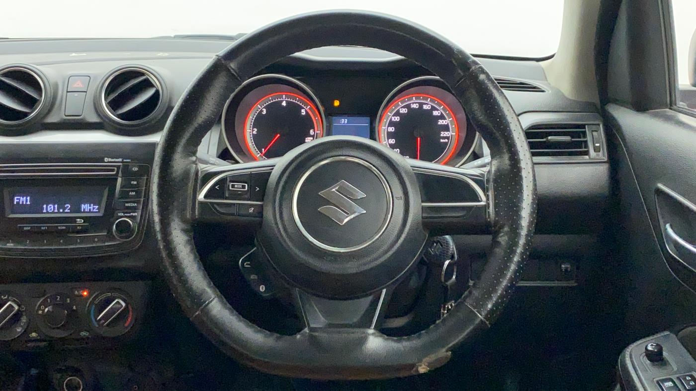2019 Maruti Swift VDI, Diesel, Manual, 76,029 km, Steering Wheel Close Up