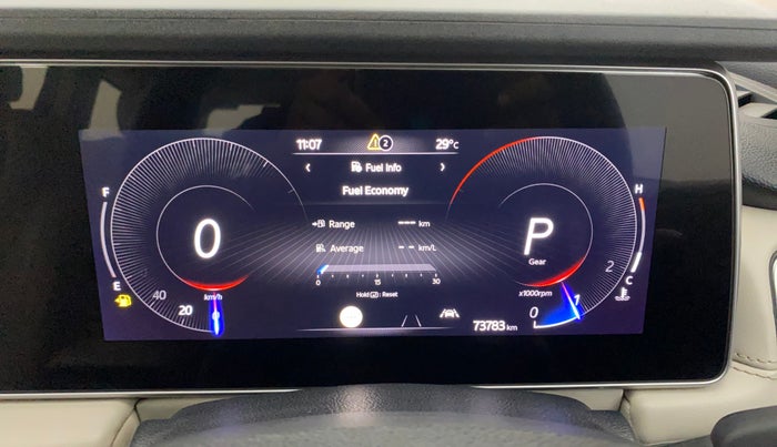 2021 Mahindra XUV700 AX 7 LUXURY P AT 7 STR, Petrol, Automatic, 73,781 km, Odometer Image