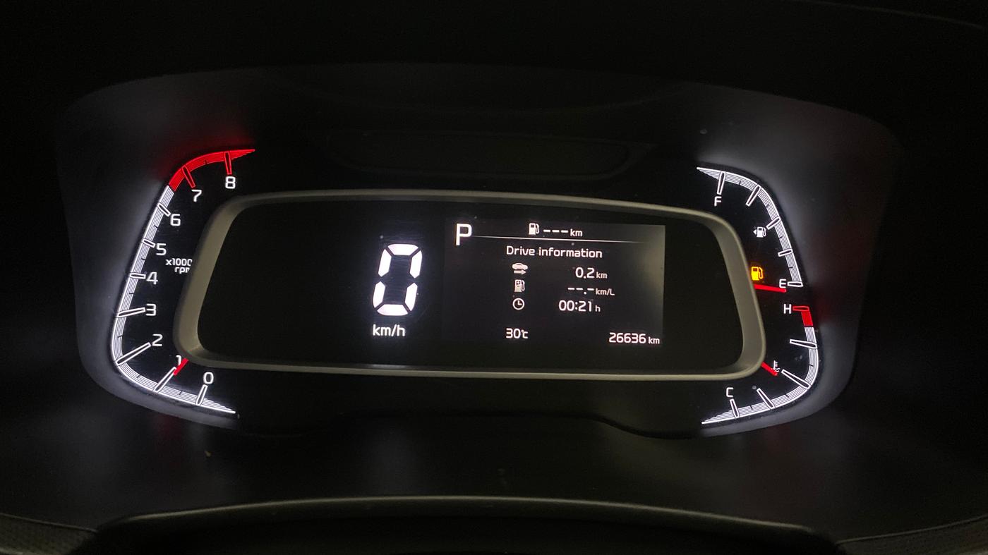 2022 KIA SONET X LINE 1.0 DCT, Petrol, Automatic, 26,636 km, Odometer Image