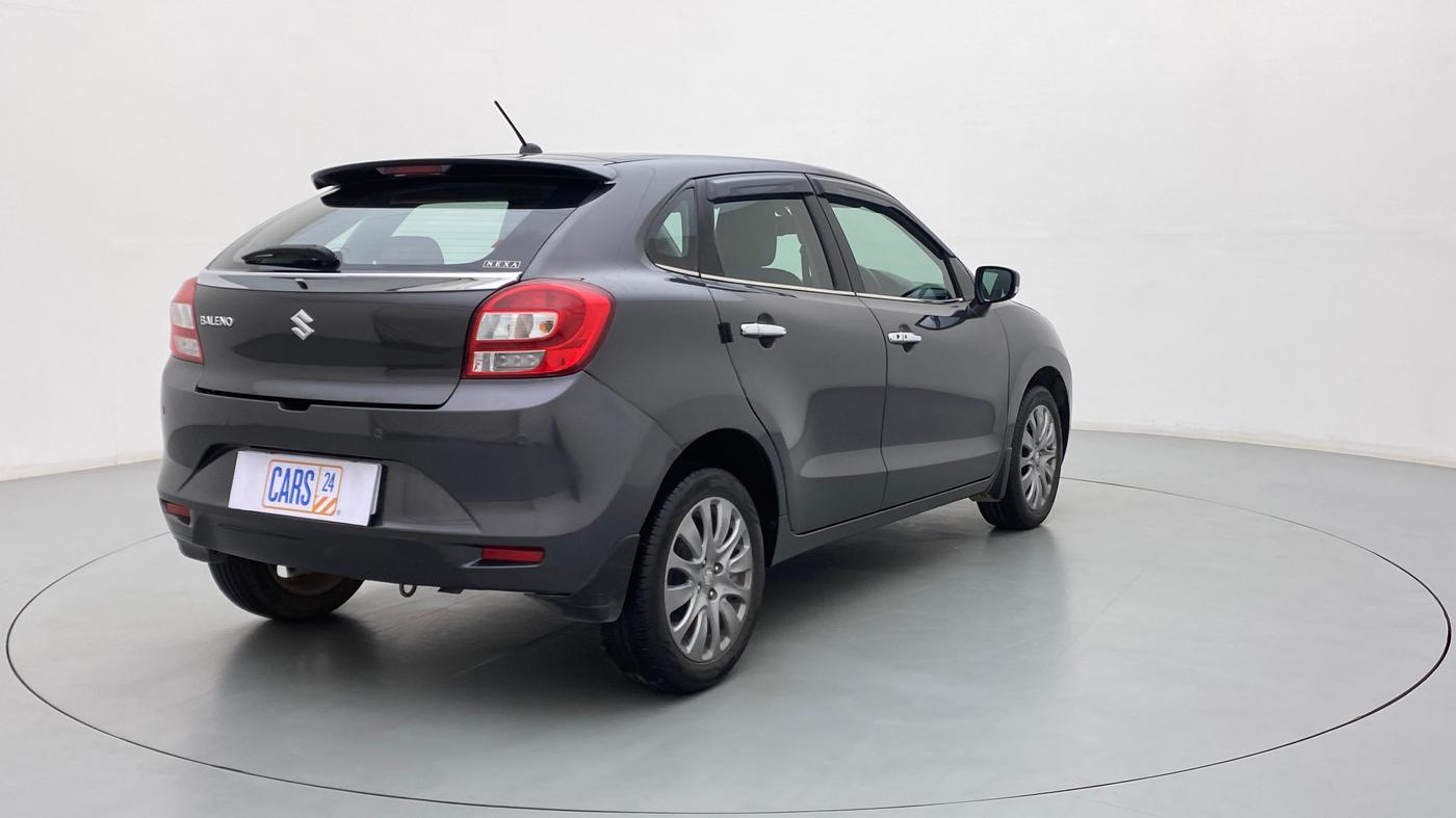 2017 Maruti Baleno ALPHA CVT PETROL 1.2, Petrol, Automatic, 25,365 km, Right Back Diagonal