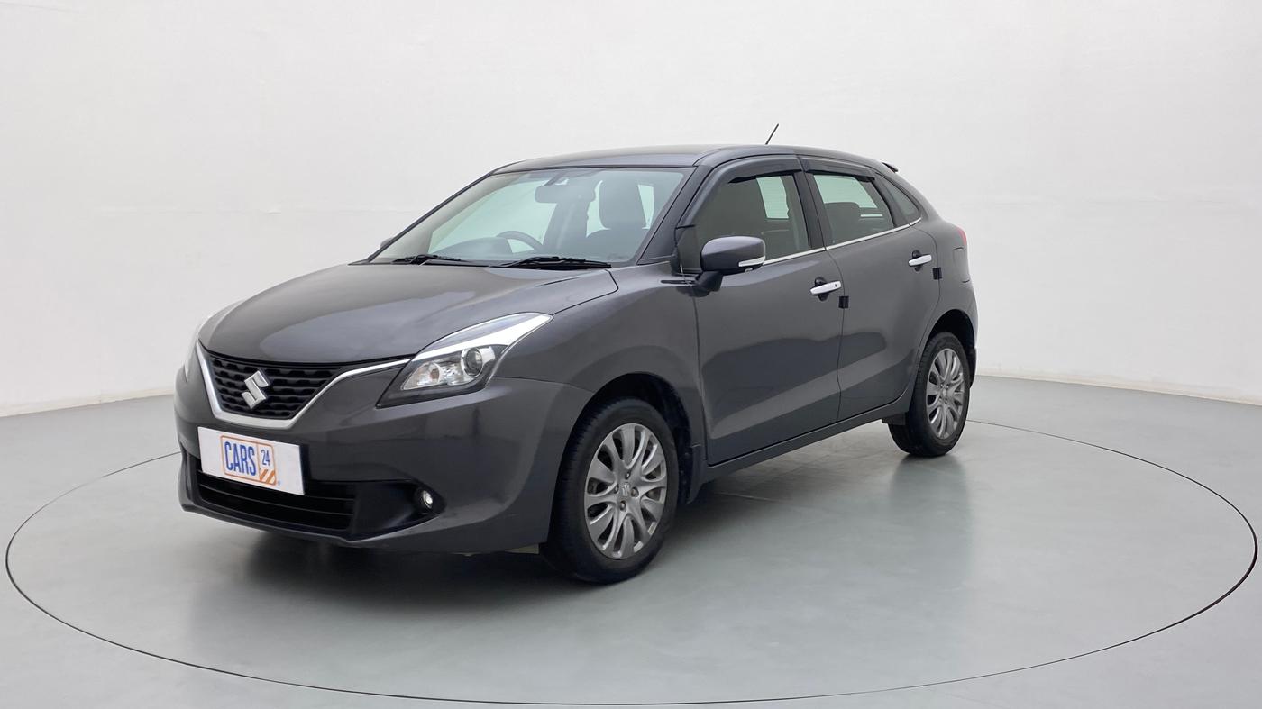 2017 Maruti Baleno ALPHA CVT PETROL 1.2, Petrol, Automatic, 25,365 km, Left Front Diagonal