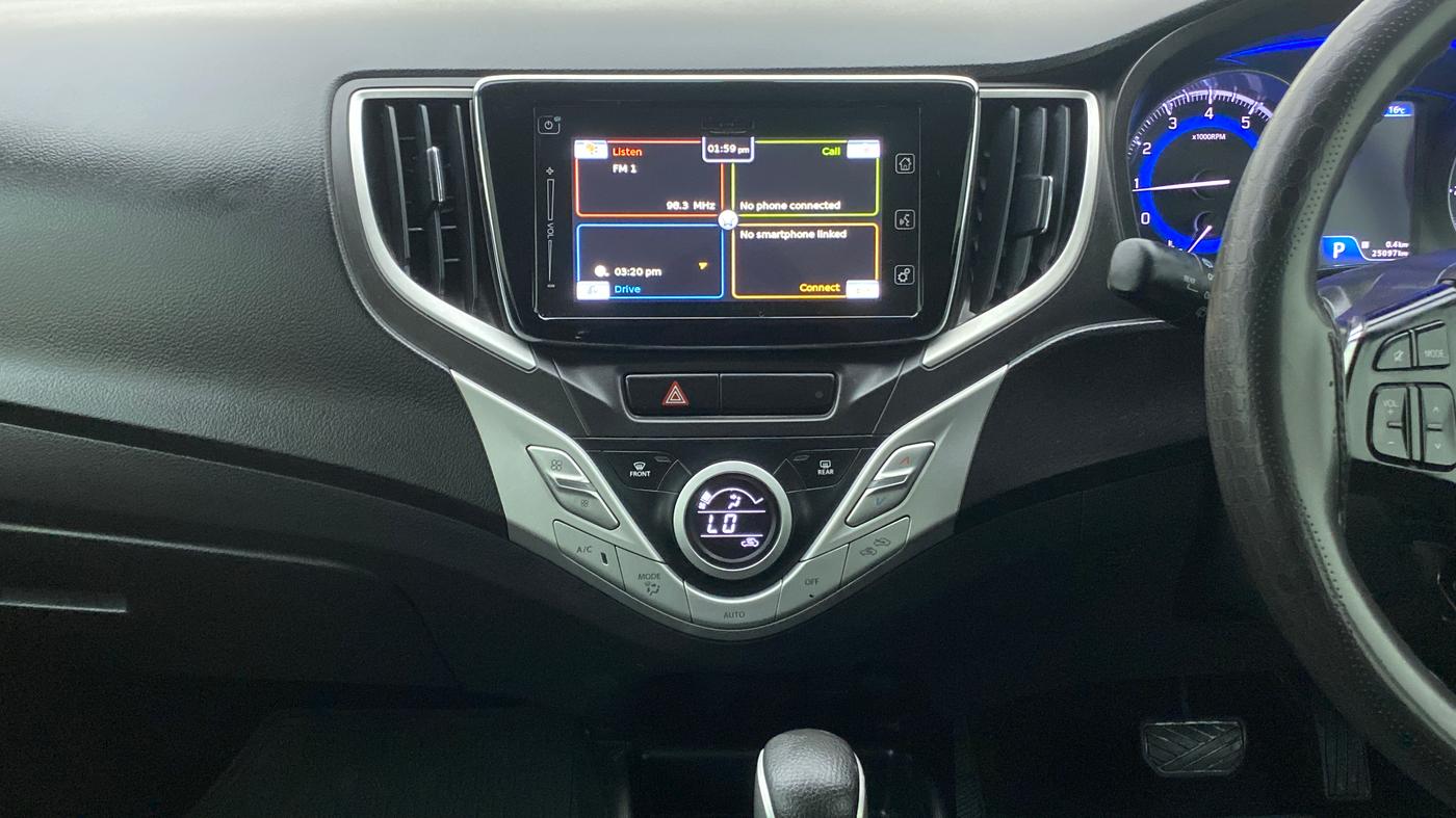 2017 Maruti Baleno ALPHA CVT PETROL 1.2, Petrol, Automatic, 25,365 km, Air Conditioner