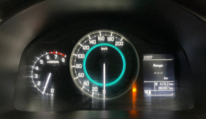 2018 Maruti IGNIS ZETA 1.2, Petrol, Manual, 86,026 km, Odometer Image