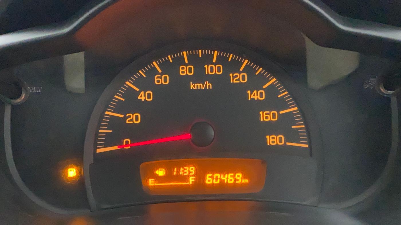 2015 Maruti Celerio VXI, Petrol, Manual, 60,594 km, Odometer Image