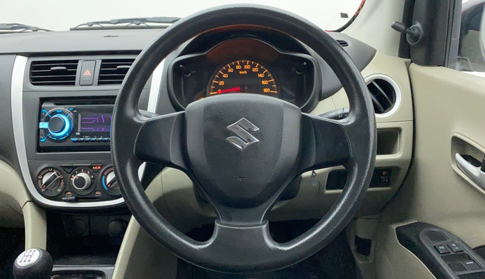 2015 Maruti Celerio VXI, Petrol, Manual, 60,594 km, Steering Wheel Close Up