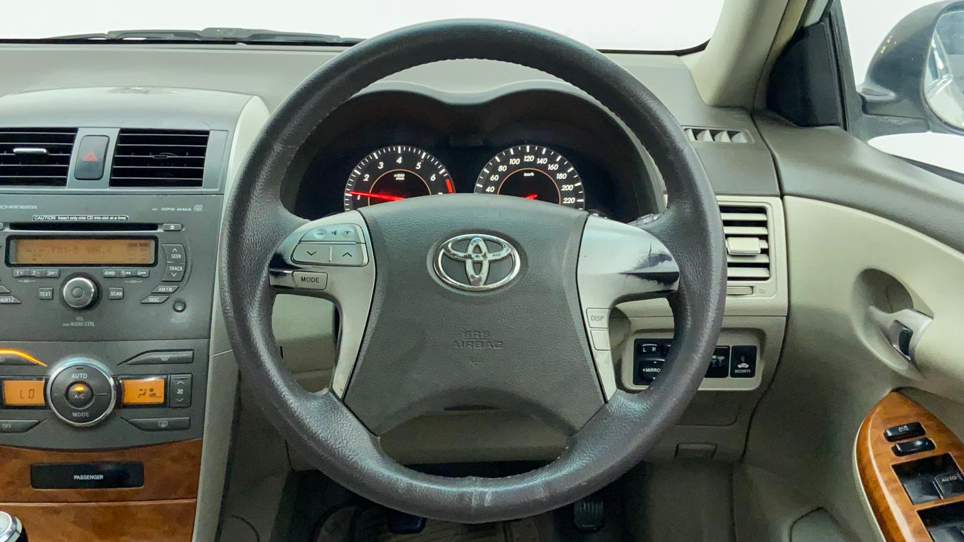 2010 Toyota Corolla Altis G PETROL, Petrol, Manual, 83,706 km, Steering Wheel Close Up