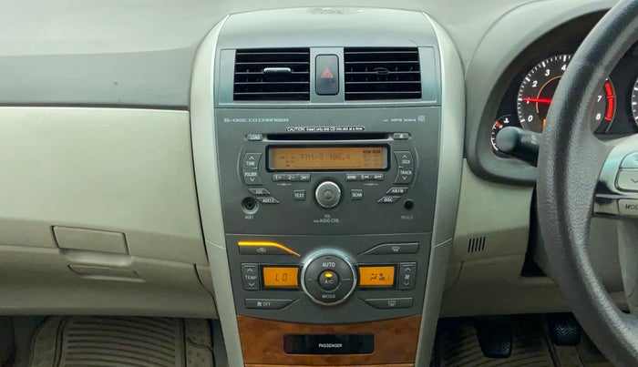 2010 Toyota Corolla Altis G PETROL, Petrol, Manual, 83,706 km, Air Conditioner