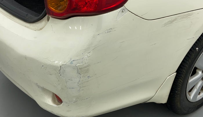 2010 Toyota Corolla Altis G PETROL, Petrol, Manual, 83,706 km, Rear bumper - Minor scratches