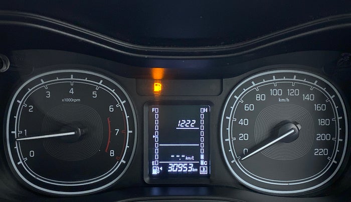 2020 Maruti Vitara Brezza LXI, Petrol, Manual, 30,953 km, Odometer Image