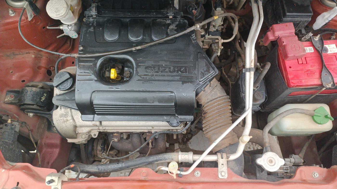 2018 Maruti Wagon R 1.0 VXI, Petrol, Manual, 32,756 km, Engine View