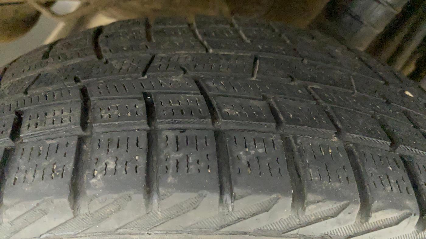 2017 Datsun Go T, Petrol, Manual, 61,811 km, Left Rear Tyre Tread