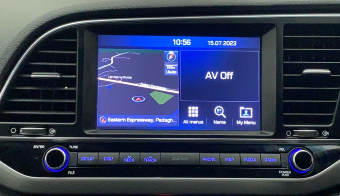 2017 Hyundai New Elantra 2.0 SX(O) AT PETROL, Petrol, Automatic, 64,350 km, Infotainment System