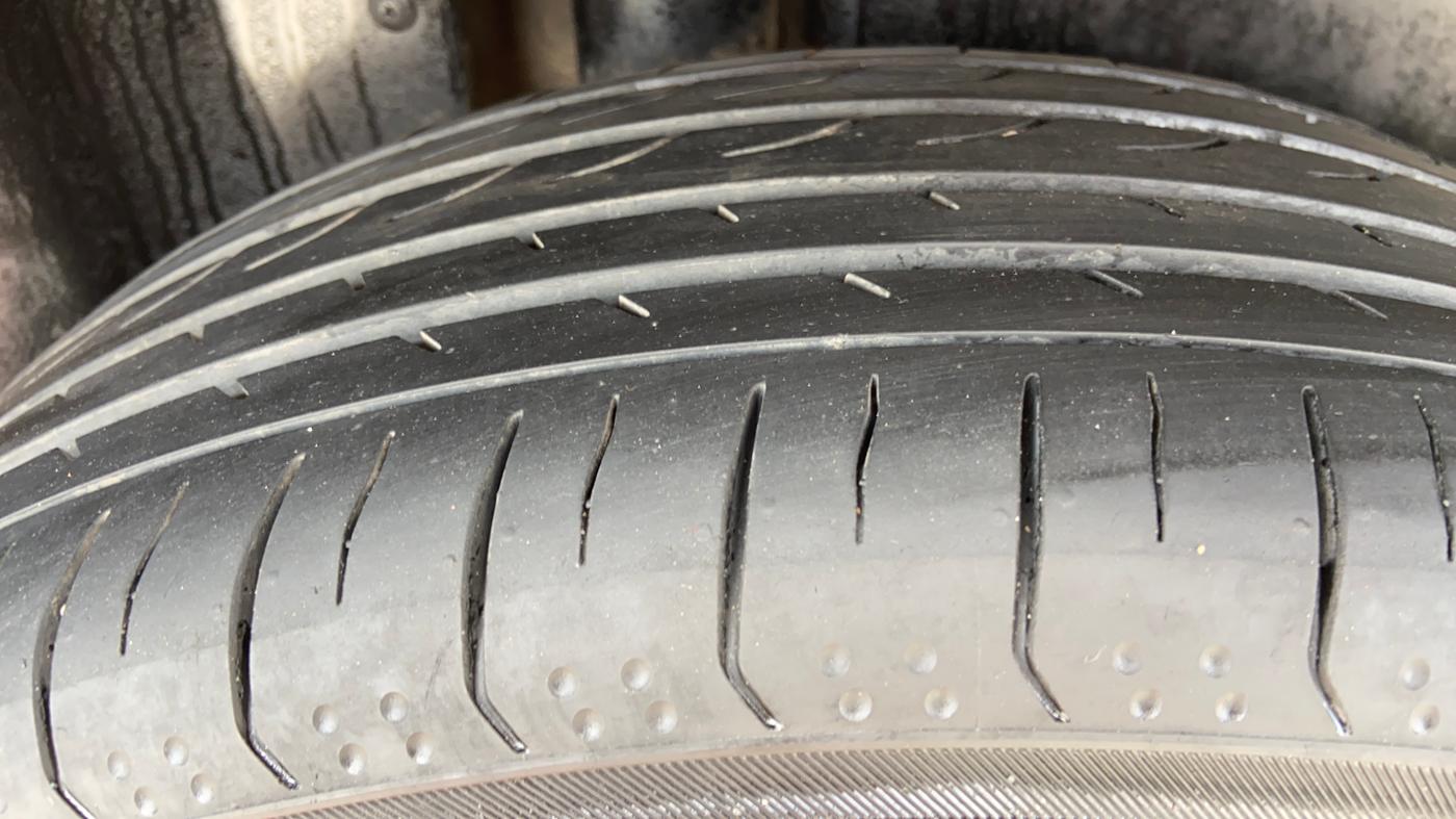 2021 MG HECTOR PLUS SHARP 1.5 PETROL TURBO CVT 6-STR, Petrol, Automatic, 58,694 km, Right Rear Tyre Tread