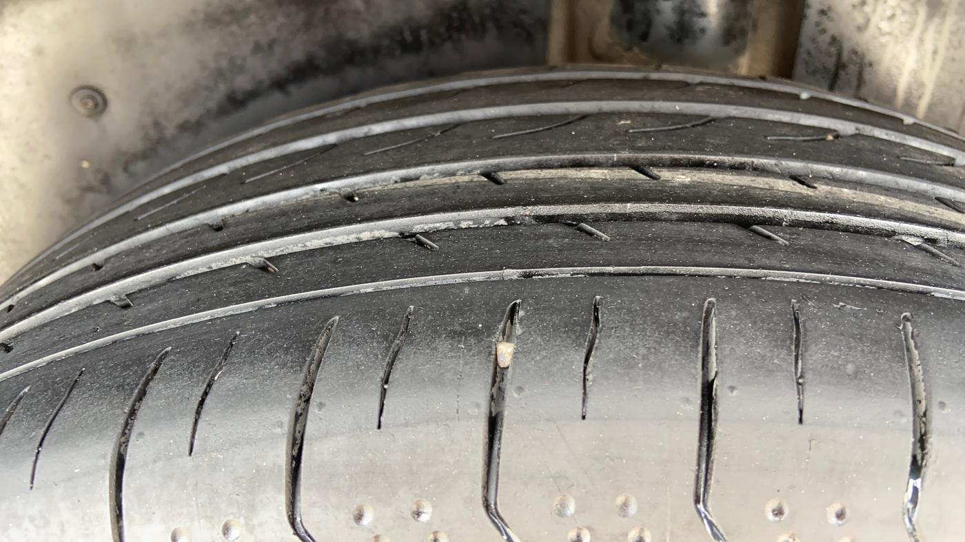 2021 MG HECTOR PLUS SHARP 1.5 PETROL TURBO CVT 6-STR, Petrol, Automatic, 58,694 km, Left Rear Tyre Tread
