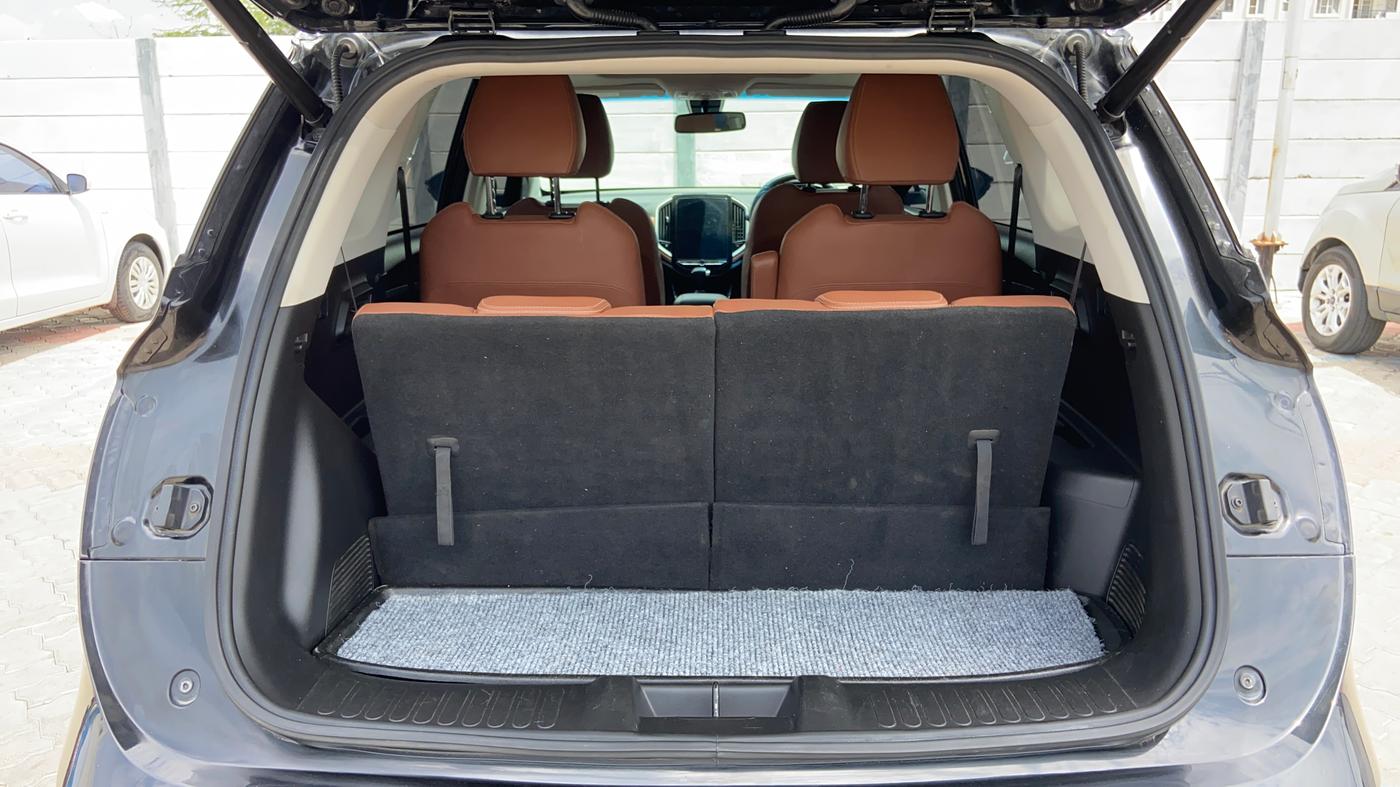 2021 MG HECTOR PLUS SHARP 1.5 PETROL TURBO CVT 6-STR, Petrol, Automatic, 58,694 km, Boot Inside