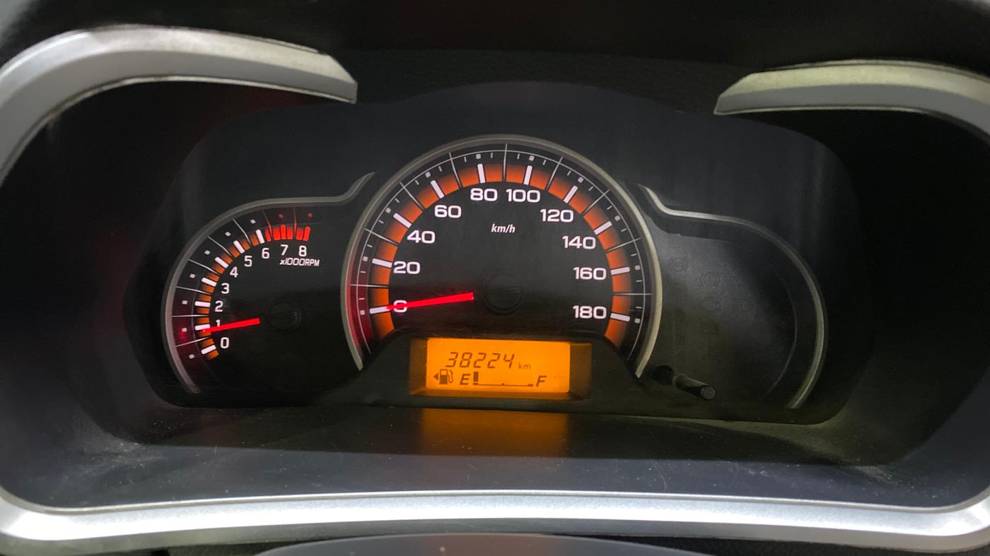 2016 Maruti Alto K10 VXI, Petrol, Manual, 38,216 km, Odometer Image