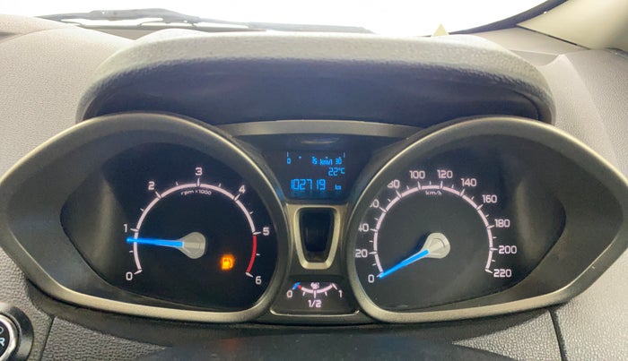 2016 Ford Ecosport TITANIUM 1.5L DIESEL, Diesel, Manual, 1,02,703 km, Odometer Image