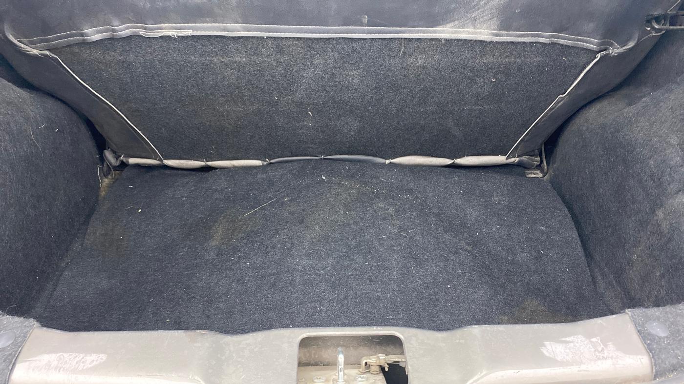 2015 Datsun Go T, Petrol, Manual, 86,055 km, Boot Inside