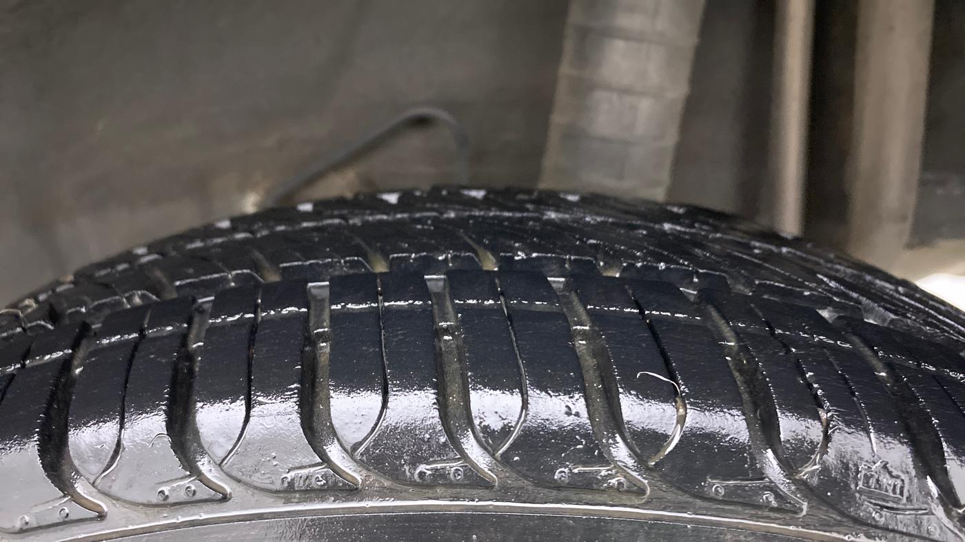 2015 Datsun Go T, Petrol, Manual, 86,055 km, Left Rear Tyre Tread