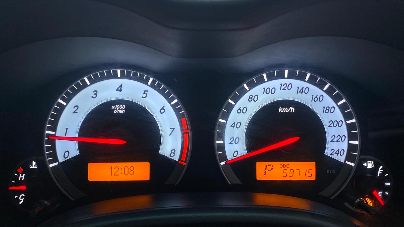 2011 Toyota Corolla Altis VL AT, Petrol, Automatic, 59,536 km, Odometer Image