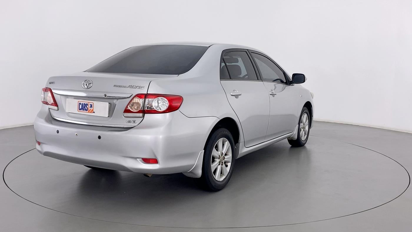 2011 Toyota Corolla Altis VL AT, Petrol, Automatic, 59,536 km, Right Back Diagonal