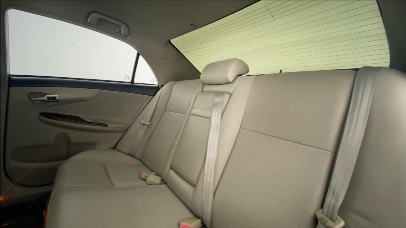 2011 Toyota Corolla Altis VL AT, Petrol, Automatic, 59,536 km, Right Side Rear Door Cabin