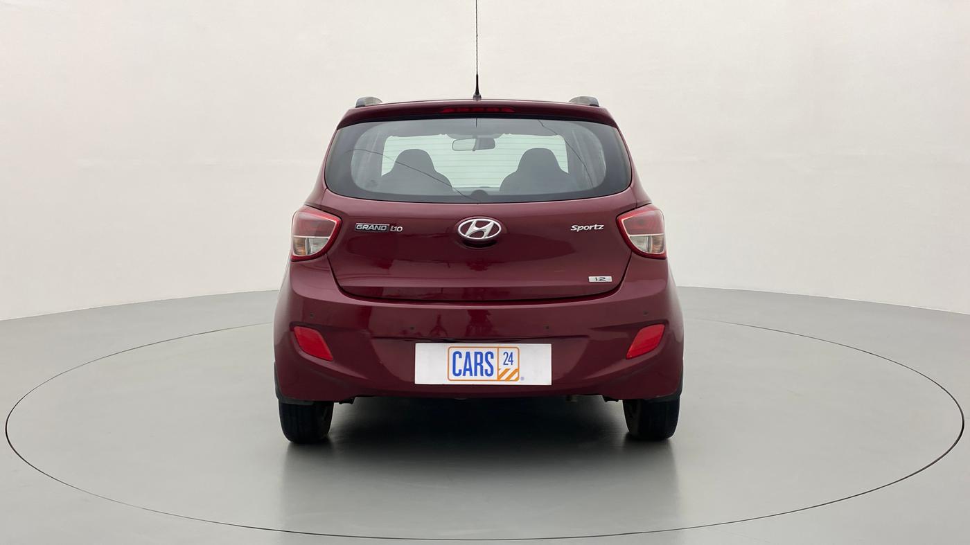 2016 Hyundai Grand i10 SPORTZ 1.2 KAPPA VTVT, Petrol, Manual, 50,975 km, Back/Rear