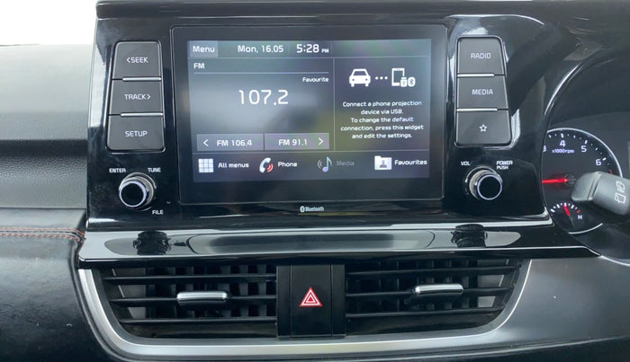 2020 KIA SELTOS HTK PLUS 1.5 PETROL, Petrol, Manual, 15,434 km, Infotainment System