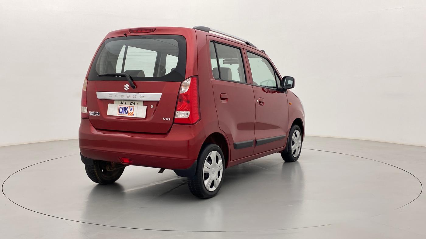 2014 Maruti Wagon R 1.0 VXI, Petrol, Manual, 33,965 km, Right Back Diagonal